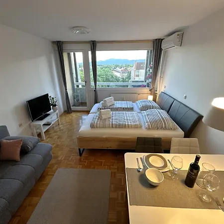 Modern Cute With Balcony, Center * Ljubljana