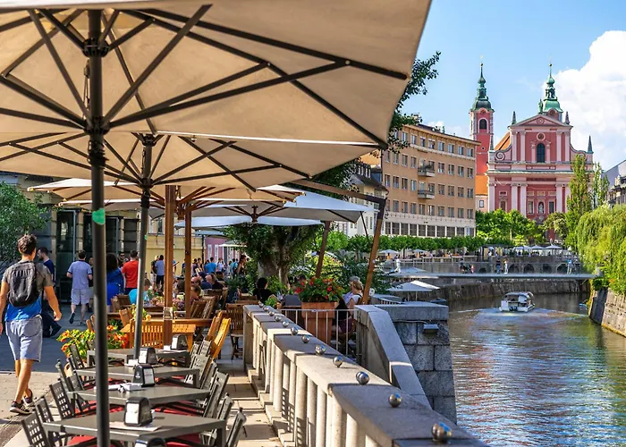 Modern Cute With Balcony, Center Любляна