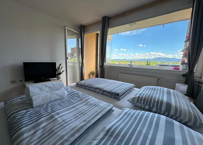 Apartment Modern Cute With Balcony, Center Ljubljana